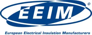 EEIM logo with European Electrical Insulation Manufacturers written below in blue text, highlighting expertise in engineering plastics.